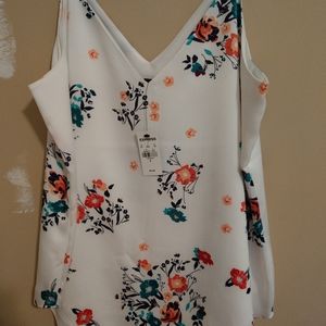 Floral tank top